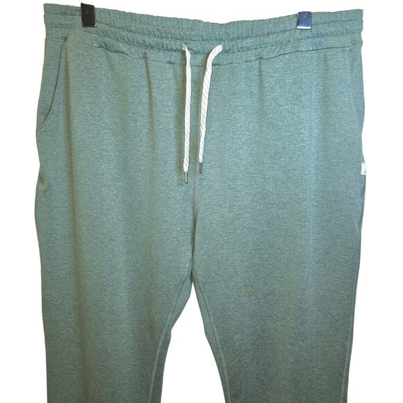 Vuori Performance Jogger Womens Sz XXL Heather Green Stretch - Picture 3 of 12